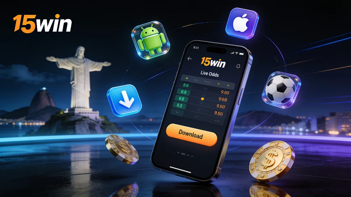 Sobre o 15win App para jogadores no Brasil